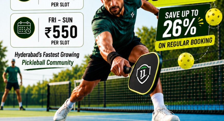 Pickleball membership at Playing11 SAG Sports Arena Kukatpally